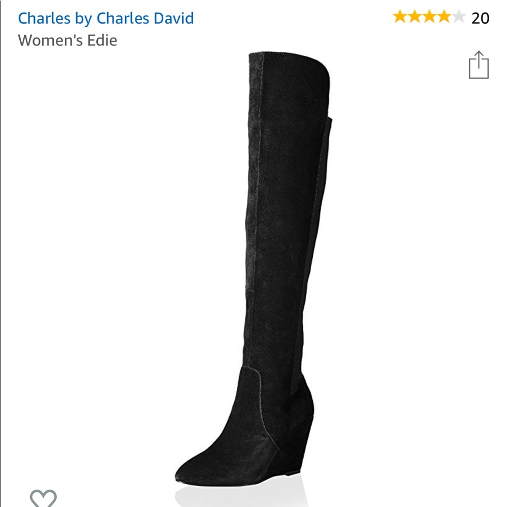 Charles by Charles David Eddie Over the Knee boots